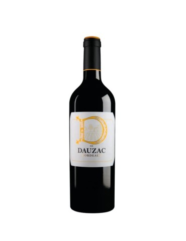 D De Dauzac Bordeaux Rouge 2022 AOP - 0,75L |  CHÂTEAU DAUZAC