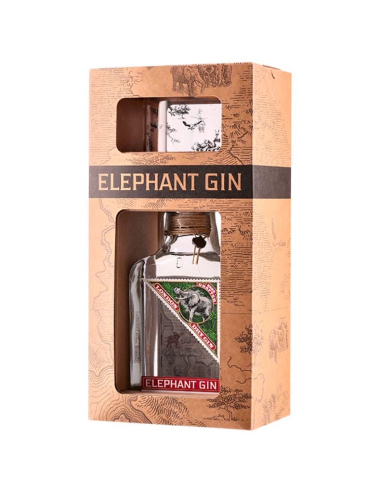 Elephant Gin London Dry - 0,5 L + BICCHIERE