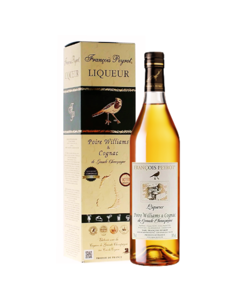 François Peyrot Poire Williams  & Cognac - 0,70L
