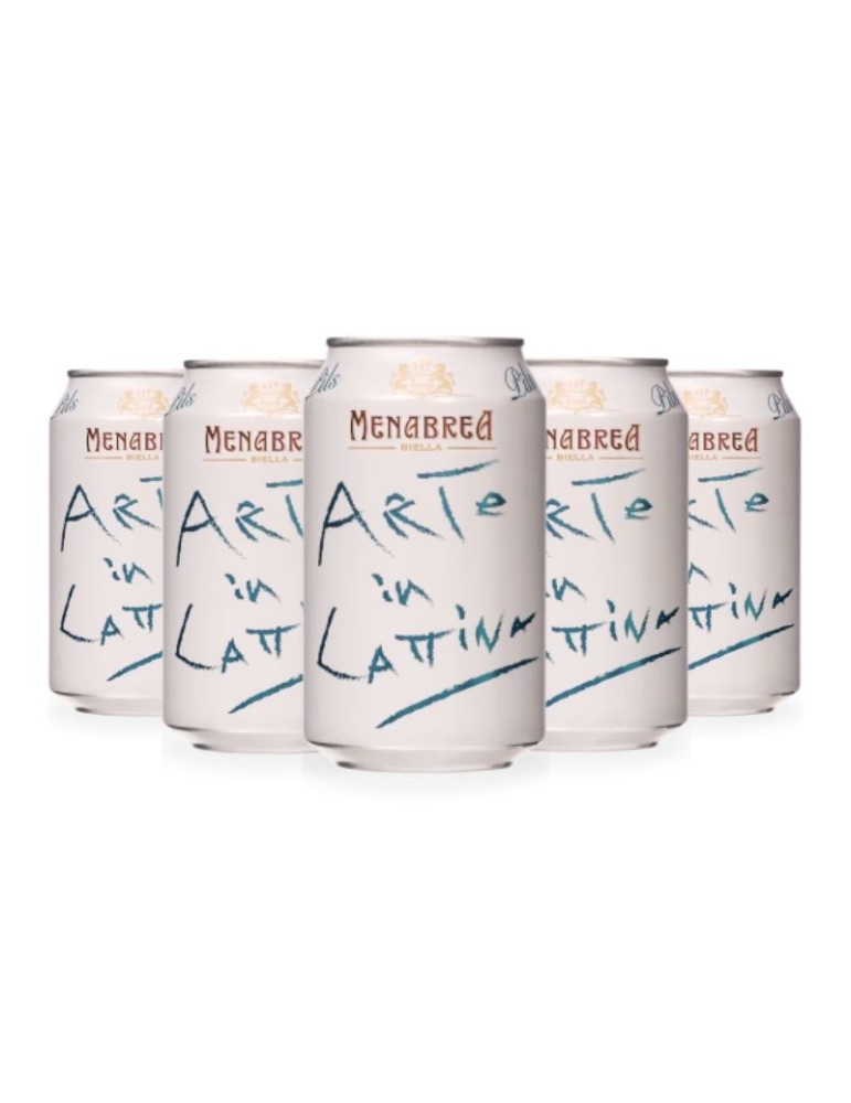 Birra Menabrea PIls "Arte in lattina" - 0.33L x 24
