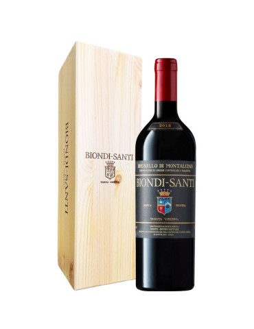 Brunello di Montalcino  DOCG  2018 - 1,5 L in Cofanetto di Legno| Biondi - Santi
