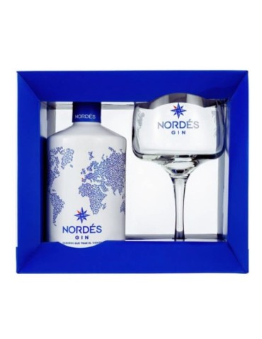 Gin Nordes + Bicchiere - 0,7L Gift Box