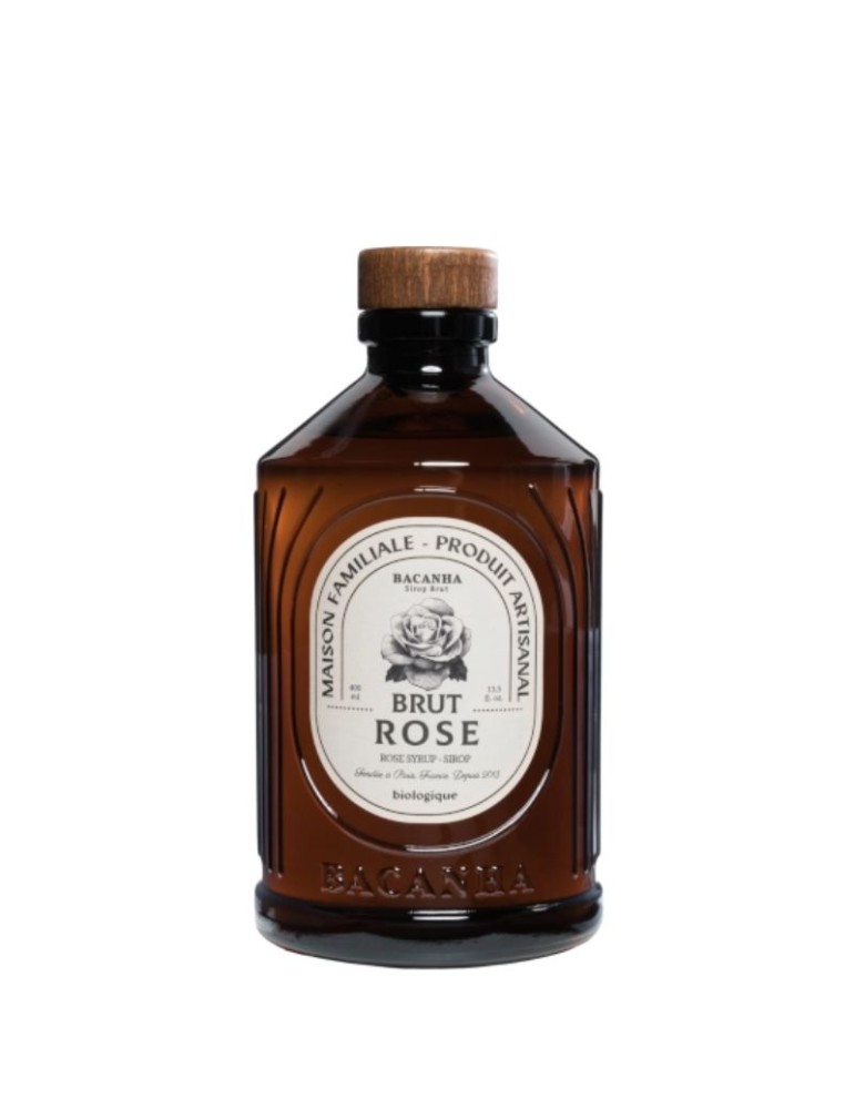 Sciroppo BIO Rosa - 400 mL | Bacanha
