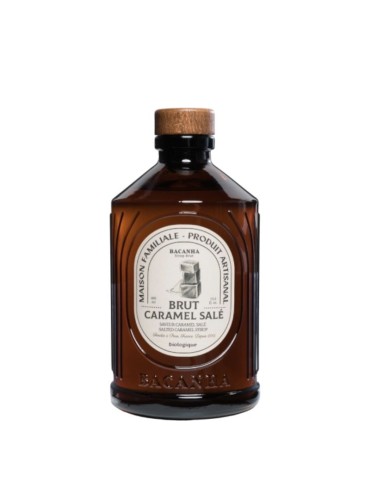 Sciroppo BIO Caramello Salato - 400 mL | Bacanha