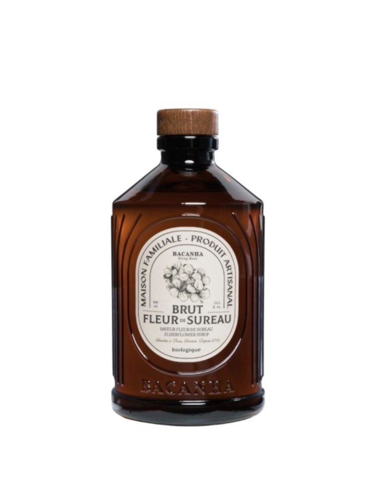 Sciroppo BIO Fiori di Sambuco - 400 mL | Bacanha
