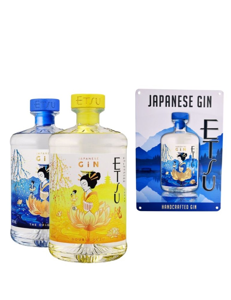 Etsu Double Yuzu Gin + Etsu Japanese Gin