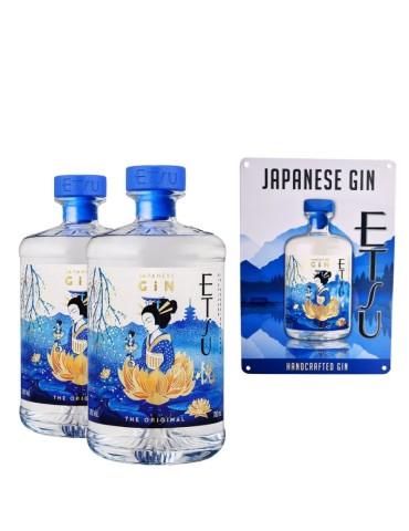 Etsu Japanese Gin 0.7L x 2 BTG