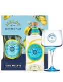 Gin Malfy Limone - 0,7 L + Bicchiere | Confezione regalo