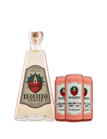 Kit Tequila Tequiero Reposado + Tequiero Soda