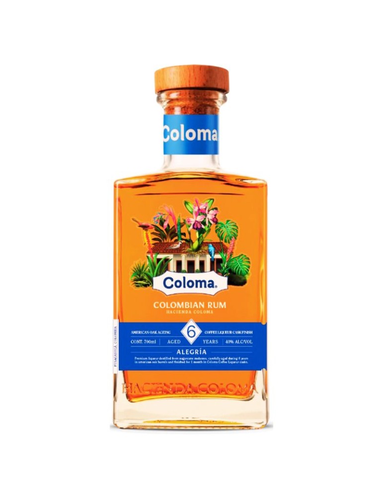 Rum Coloma Alegria | 6 anni - 0.7L