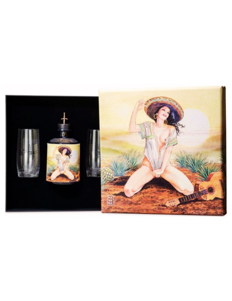 La7Vidas Tequila Reposado  Confezione regalo - 0,70L