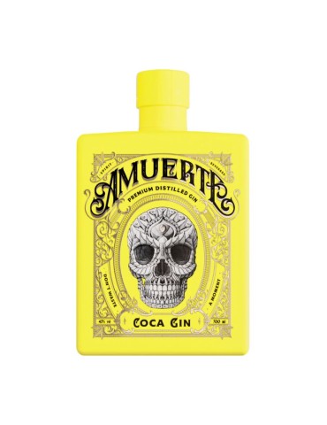 Gin Amuerte Coca Leaf Bottiglia GIALLA - 0,7 L