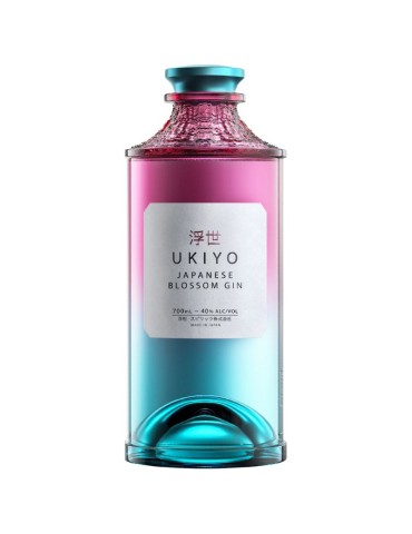 Ukiyo Japanase Blossom Gin - 0,70L