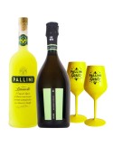 Kit Limoncello Pallini Spritz + 2 Calici OMAGGIO