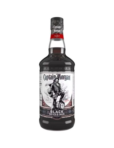 Rum Captain Morgan Black Spiced - 1L