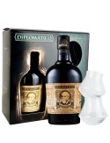 Rum Diplomatico Seleccion De Familia  - 0,7L |  Confezione regalo 2 bicchieri