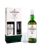 Whisky Laphroaig 10 Anni + Bicchiere - 0.7L | Gift Box