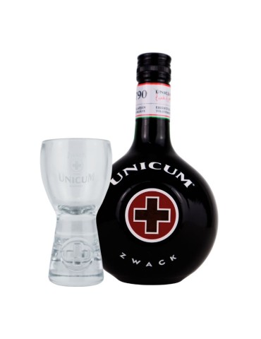 Amaro Unicum + Bicchiere - 0,7L | Gift Box