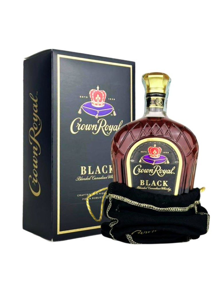 Whisky Crown Royal Black  - 1 L