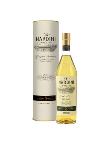 Grappa Nardini Riserva 3 Anni - 0.7L | ASTUCCIATA
