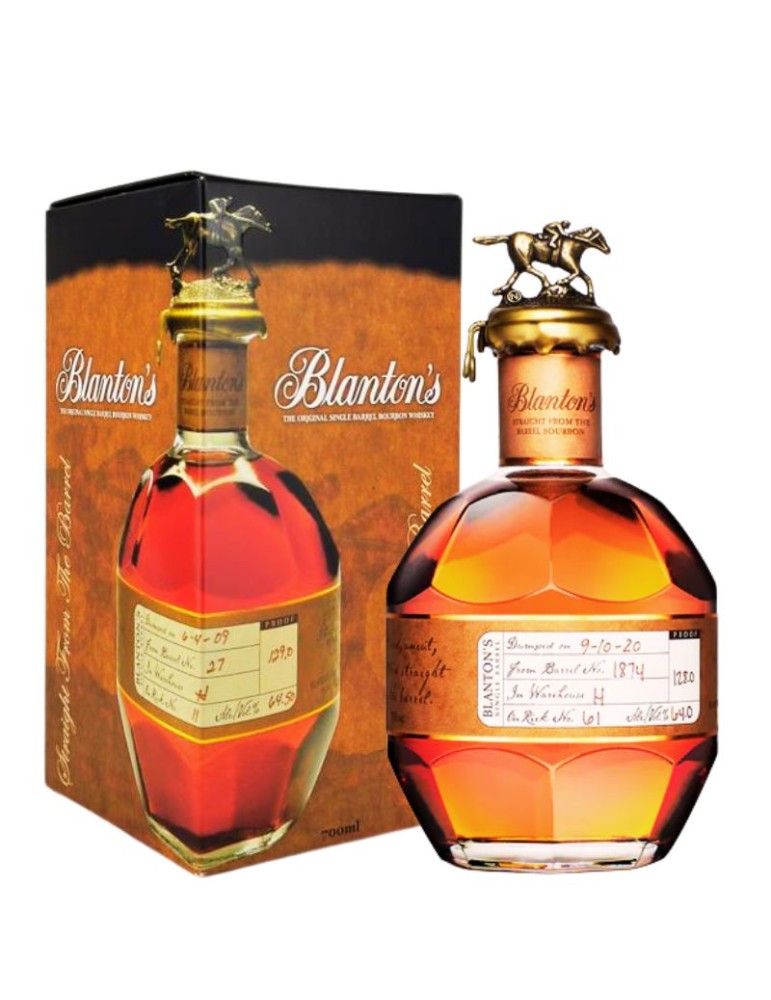 Whisky Blanton's Straight From Barrel Bourbon - 0.7
