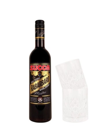 Amaro Rabarbaro Zucca Gran Riserva + 2 Bicchieri