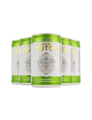DOUBLE DUTCH Cucumber & Watermelon -0.15L x 24 LATTINE