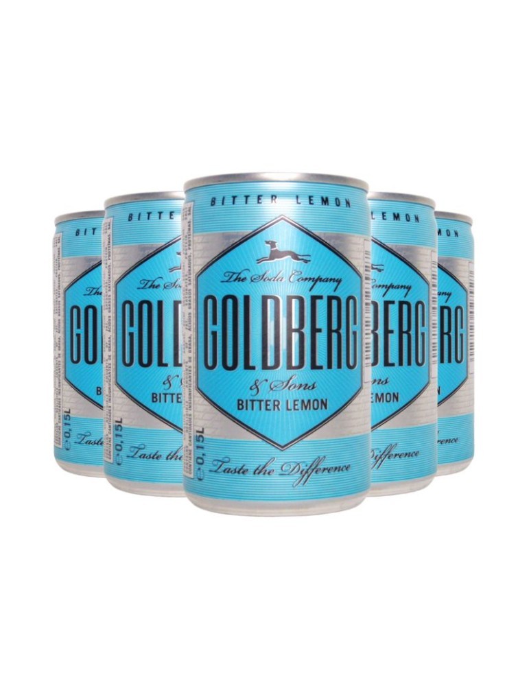Goldberg Bitter Lemon - 0,15L x 24 LATTINE