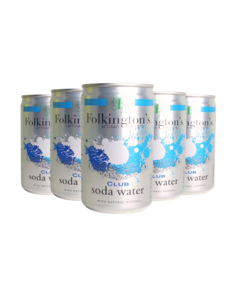 Soda Water Club Folkington's - 0,15 L x 24 Lattine