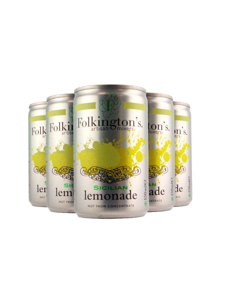 Sicilian Lemonade Folkington's - 0,15 L x 24 LATTINE