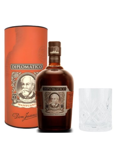 Rum Diplomatico Mantuano  0,7L + 1 Tumbler basso OMAGGIO