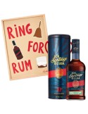 Rum Santiago De Cuba Anejo Superior 11 anni - 0,7 L + Stampa "Ring for Rum"