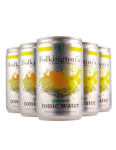 Indian Tonic Water Folkington's - 0,15 L x 24 LATTINE
