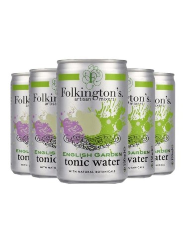 Tonic Water Folkington's English Garden - 0,15 L x 24 LATTINE