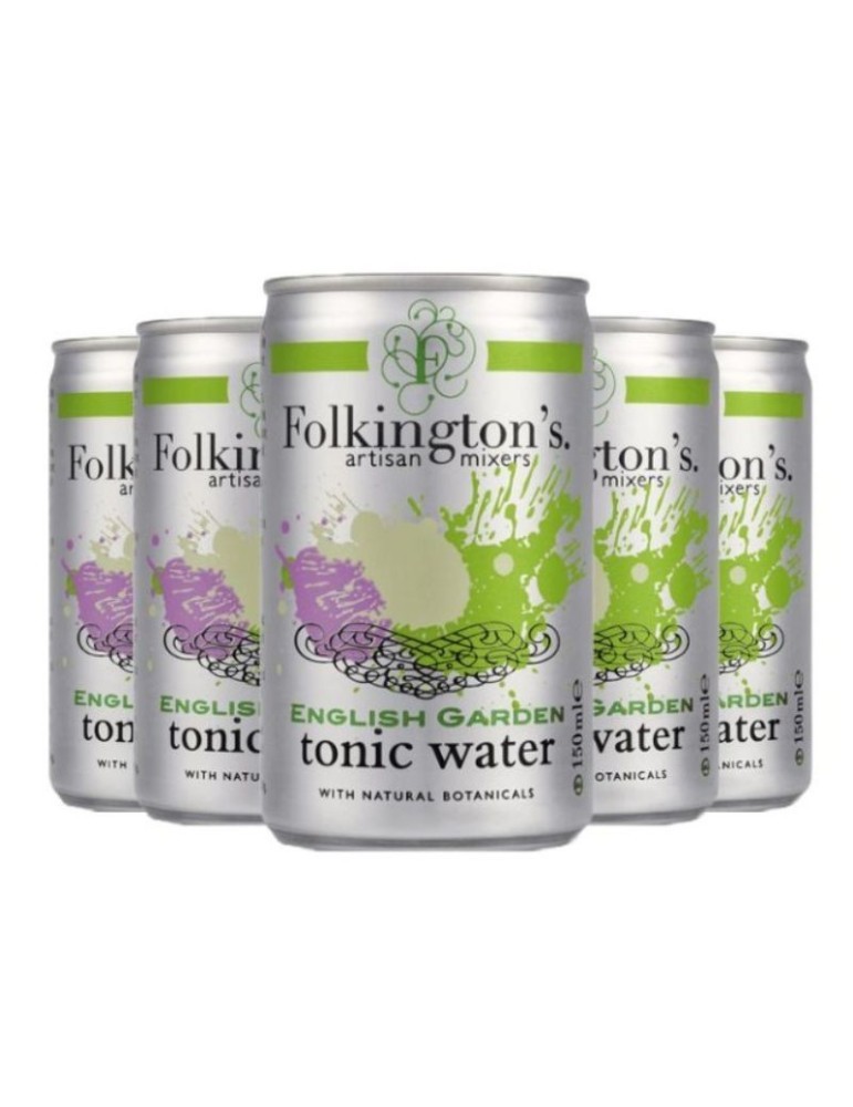 Tonic Water Folkington's English Garden - 0,15 L x 24 LATTINE