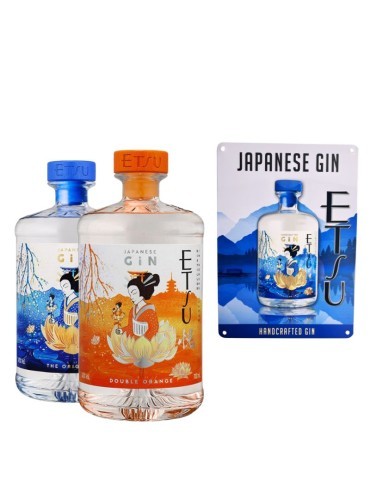Etsu Double Orange  Gin - Etsu Japanese Gin + Targa OMAGGIO